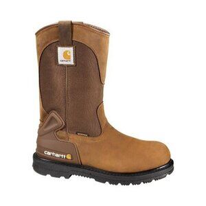 Carhartt Core 11" Wellington Soft Toe Waterproof Work Boots 10.5 Brown NWT